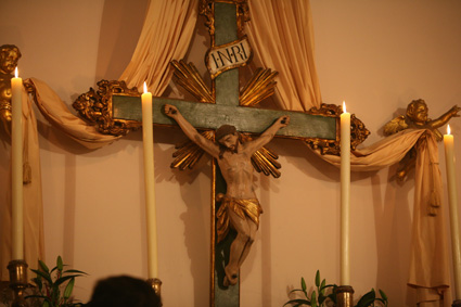 Crucifix - chapelle de Turin